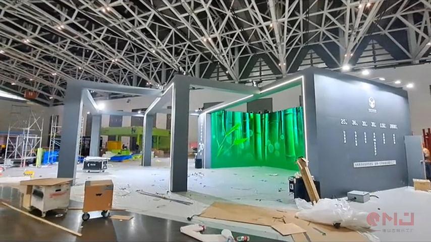  2023年西安設(shè)計(jì)周-精誠(chéng)文化科技展位制作案例